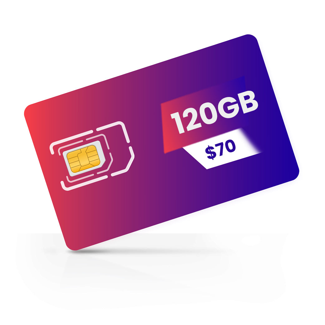 Mobile Plans - 120GB per month